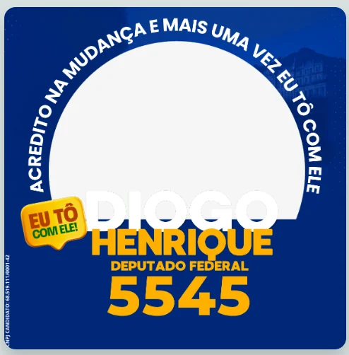 Moldura oficial Diogo Henrique 5545